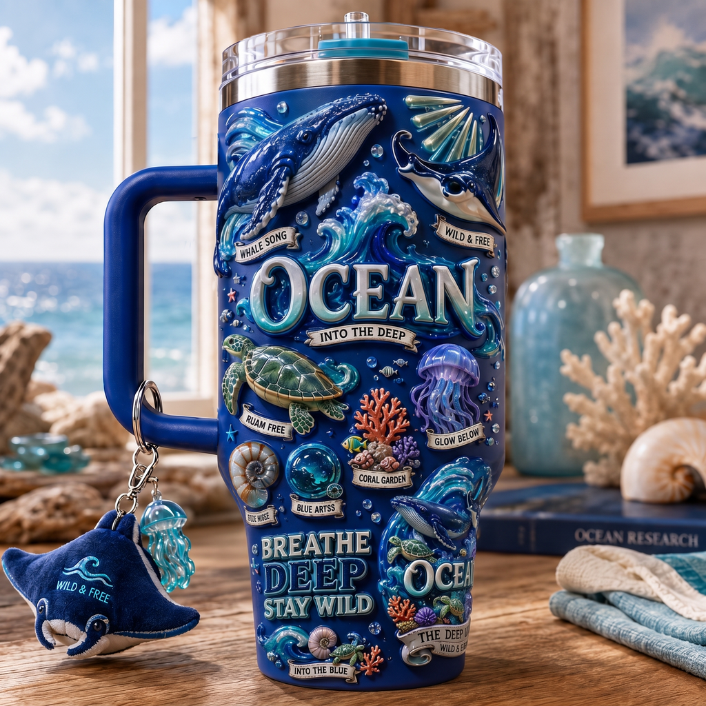OCN 40oz Tumbler With Handle HTTT