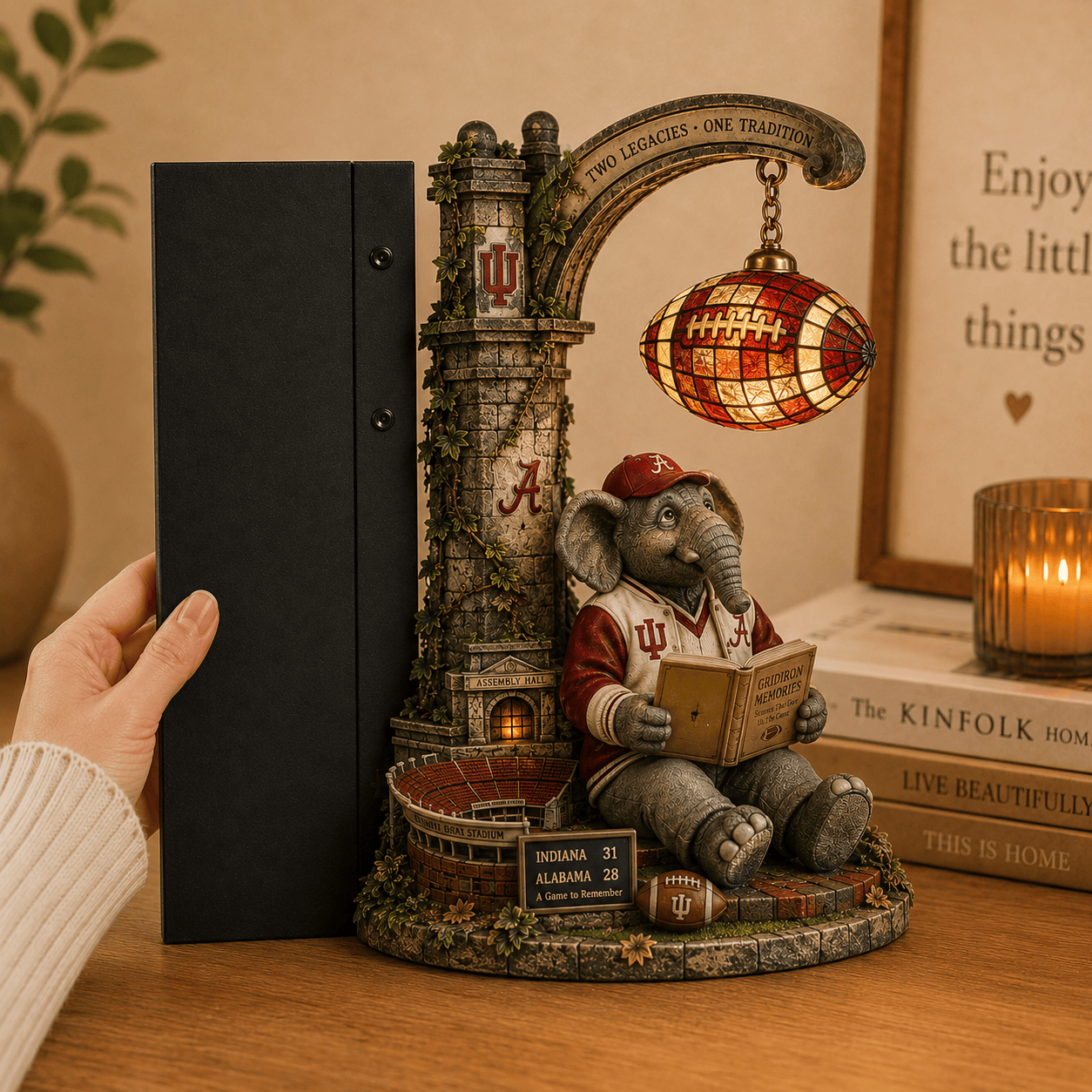 Premium ACT Bookshelf Figurines Lamp NTNA