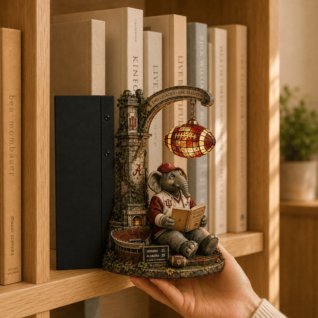 Premium ACT Bookshelf Figurines Lamp NTNA