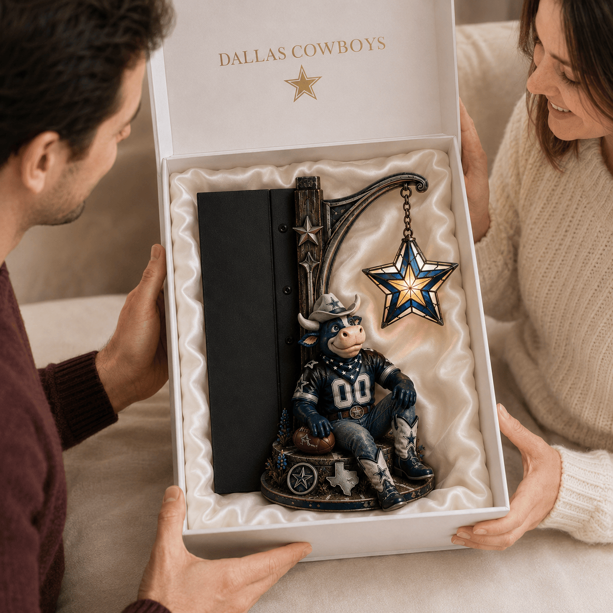 Premium DLCB Bookshelf Figurines Lamp NTNA