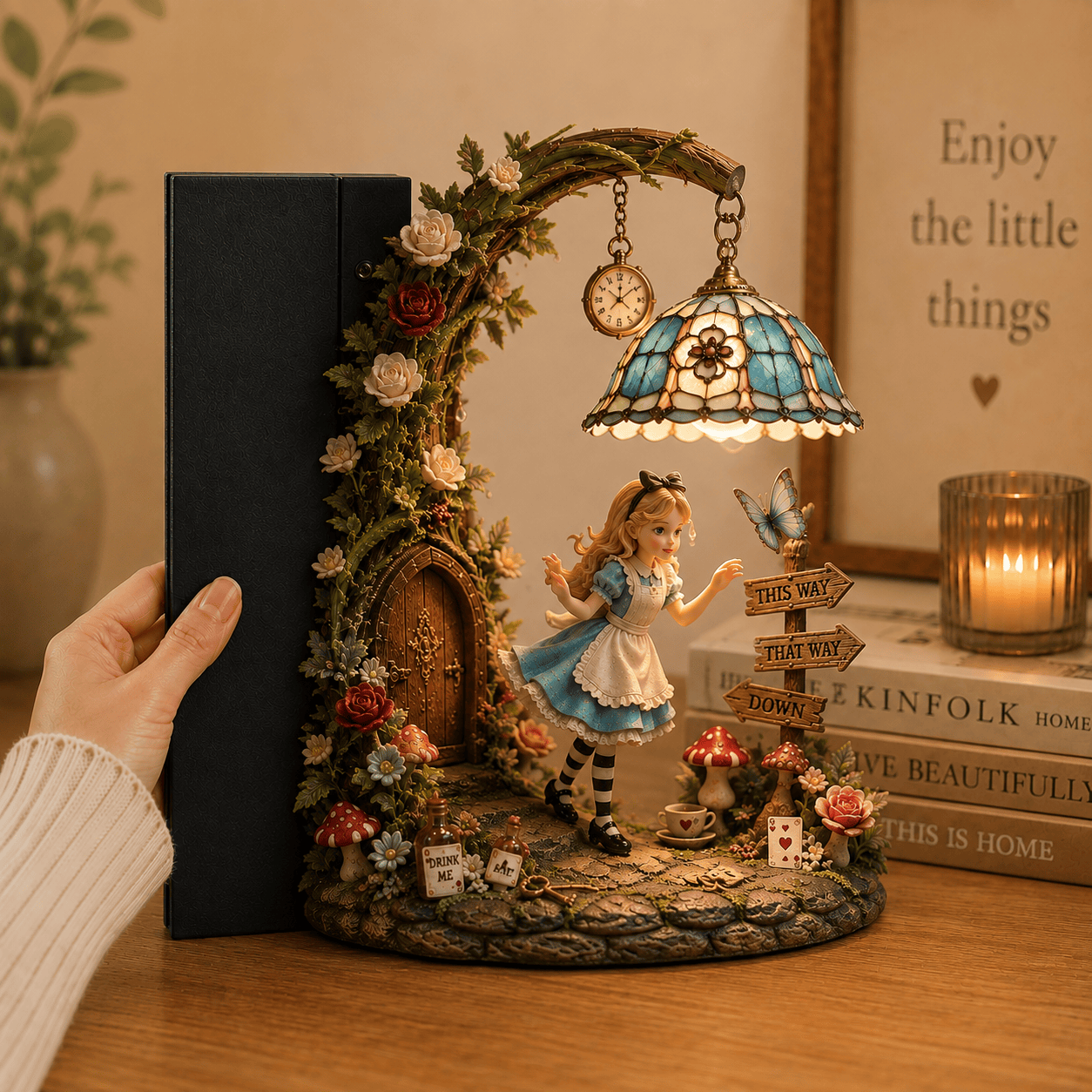 Premium ALW Bookshelf Figurines Lamp NTNA