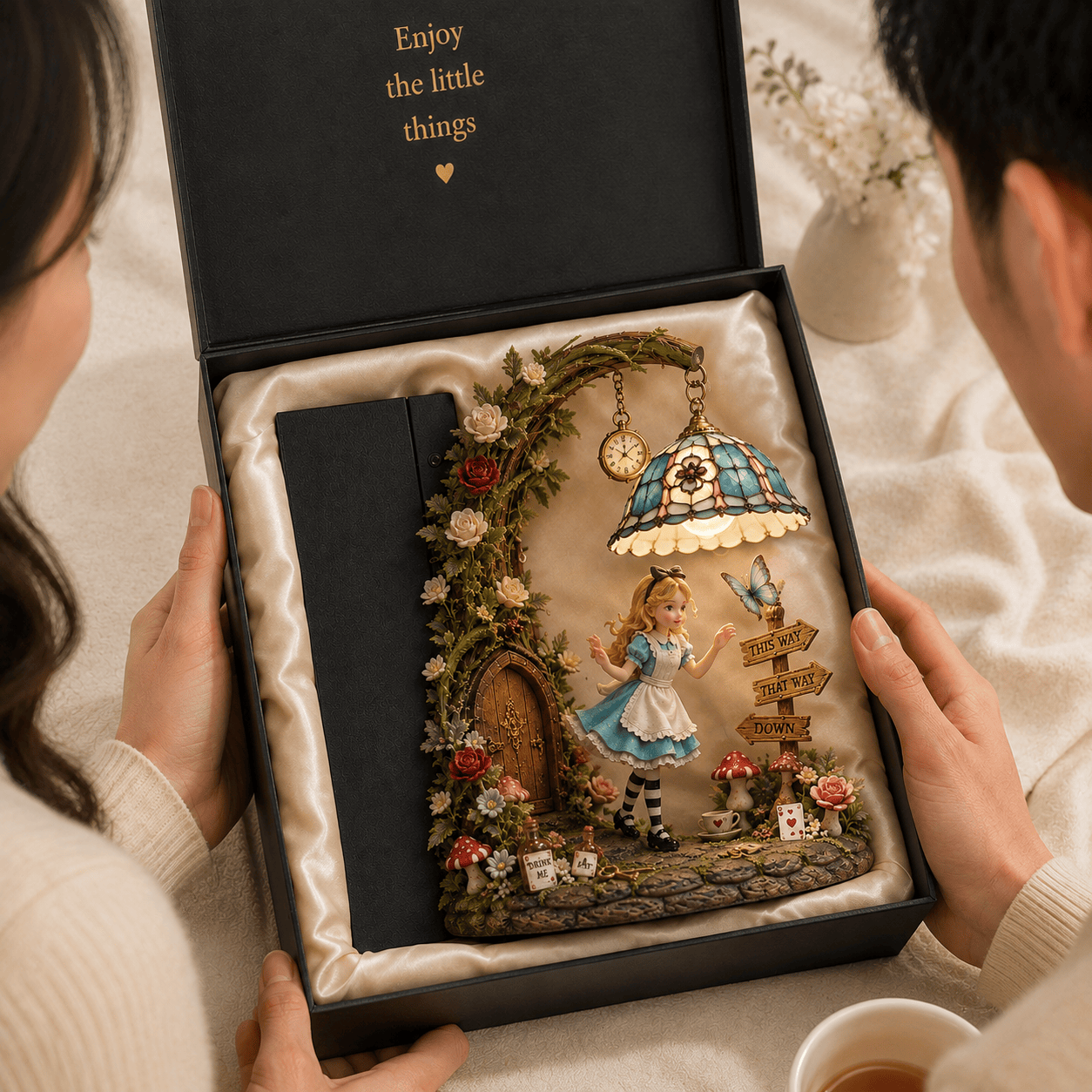 Premium ALW Bookshelf Figurines Lamp NTNA