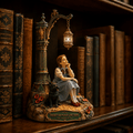 Premium TWOZ Bookshelf Figurines Lamp NTNA