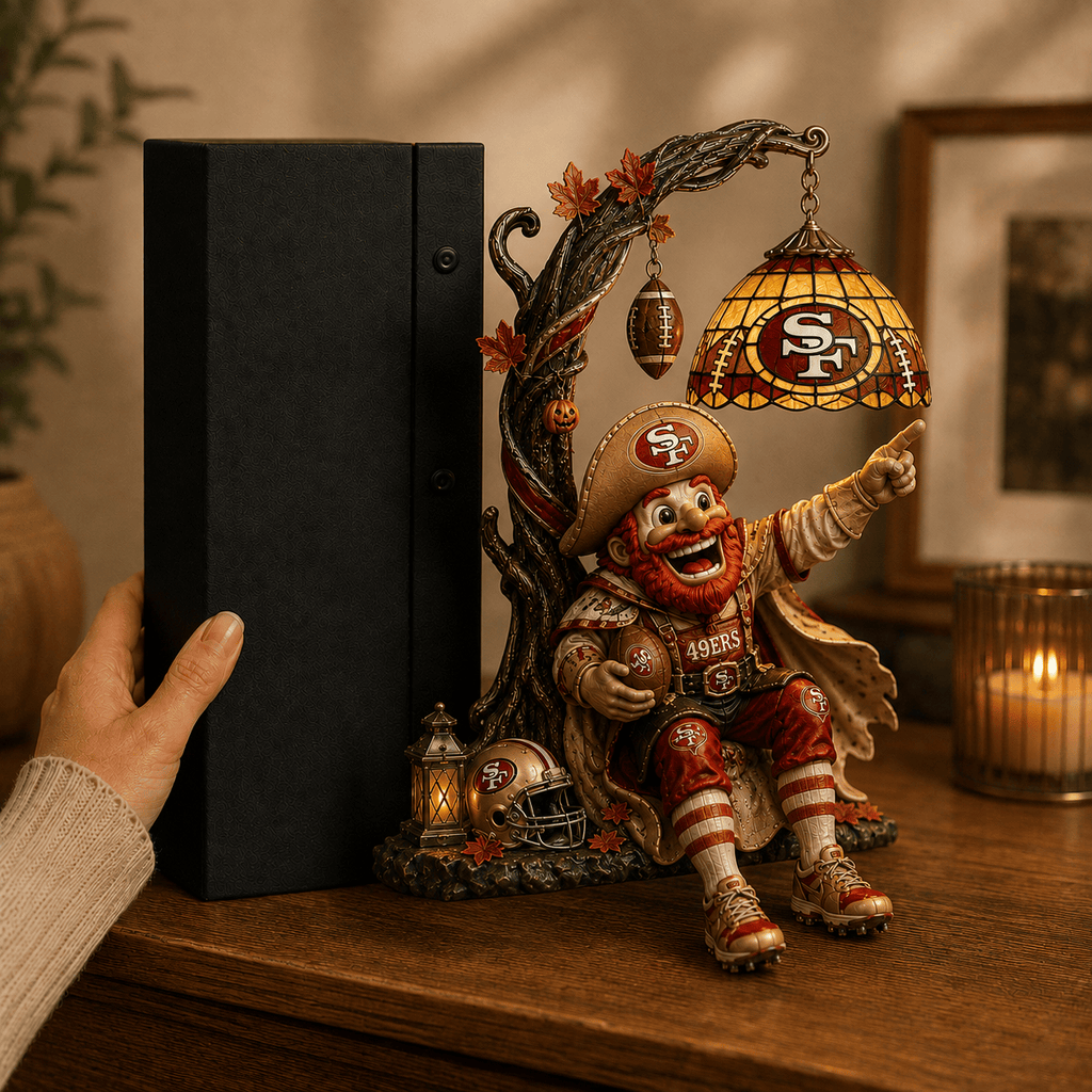 Premium SF49 Bookshelf Figurines Lamp PDL