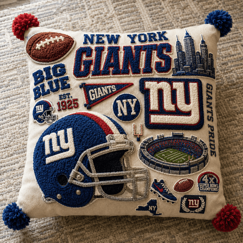 NYG Tufted Sofa Cover & Pillow Set DNBN