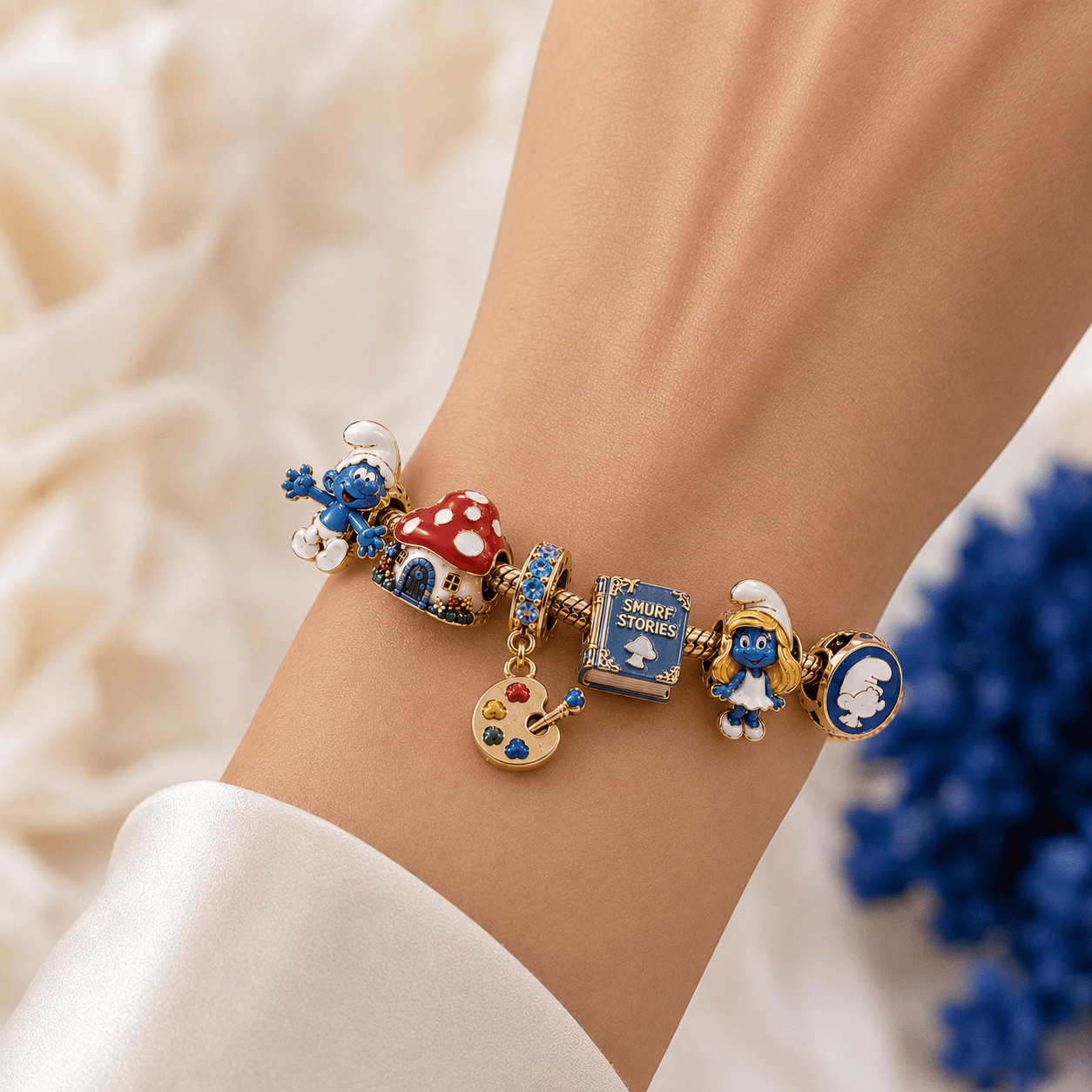 TSM Gold Charm Bracelet Set BMD