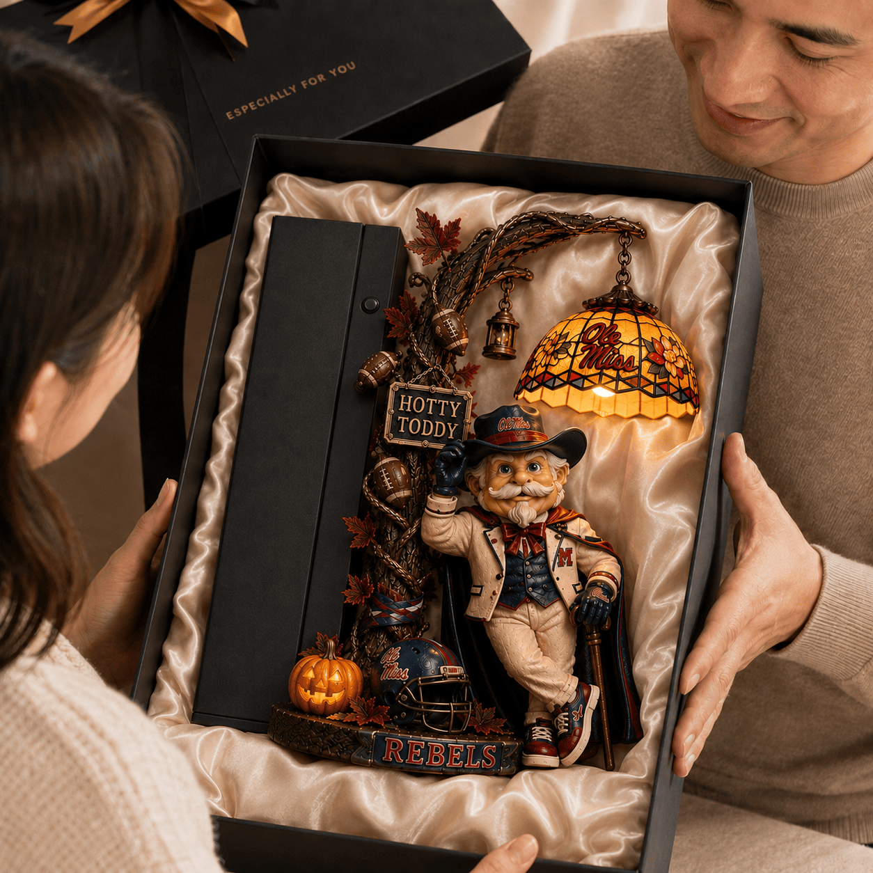Premium OMR Bookshelf Figurines Lamp PDL