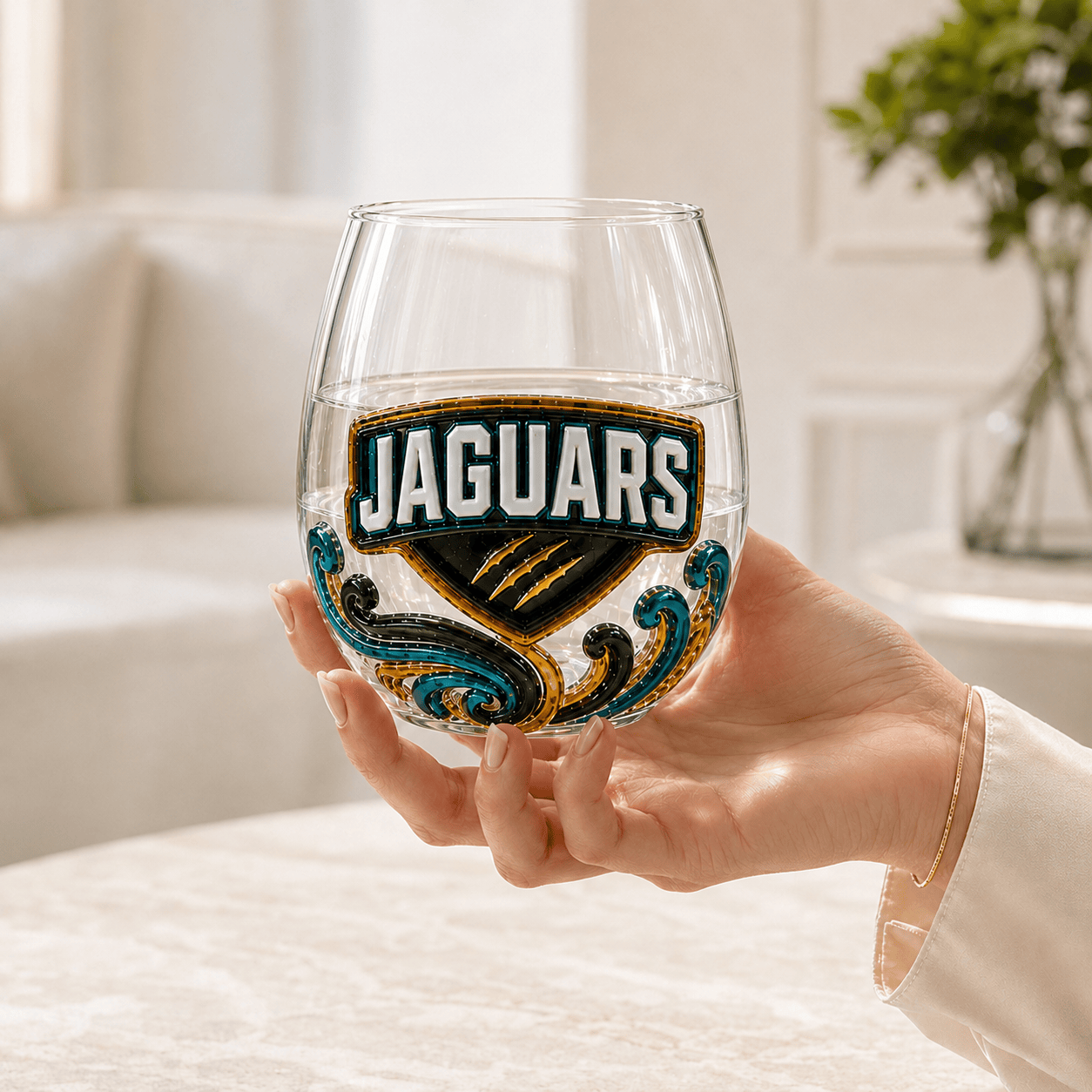 Premium JSVJ Wine Glass Cup TMH
