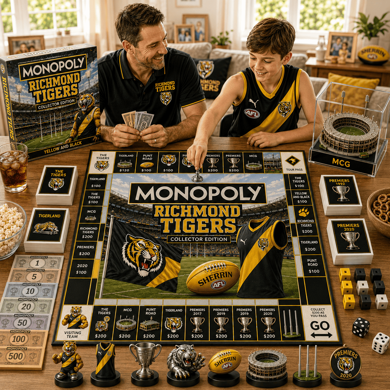 Premium RIC Board Game TMH