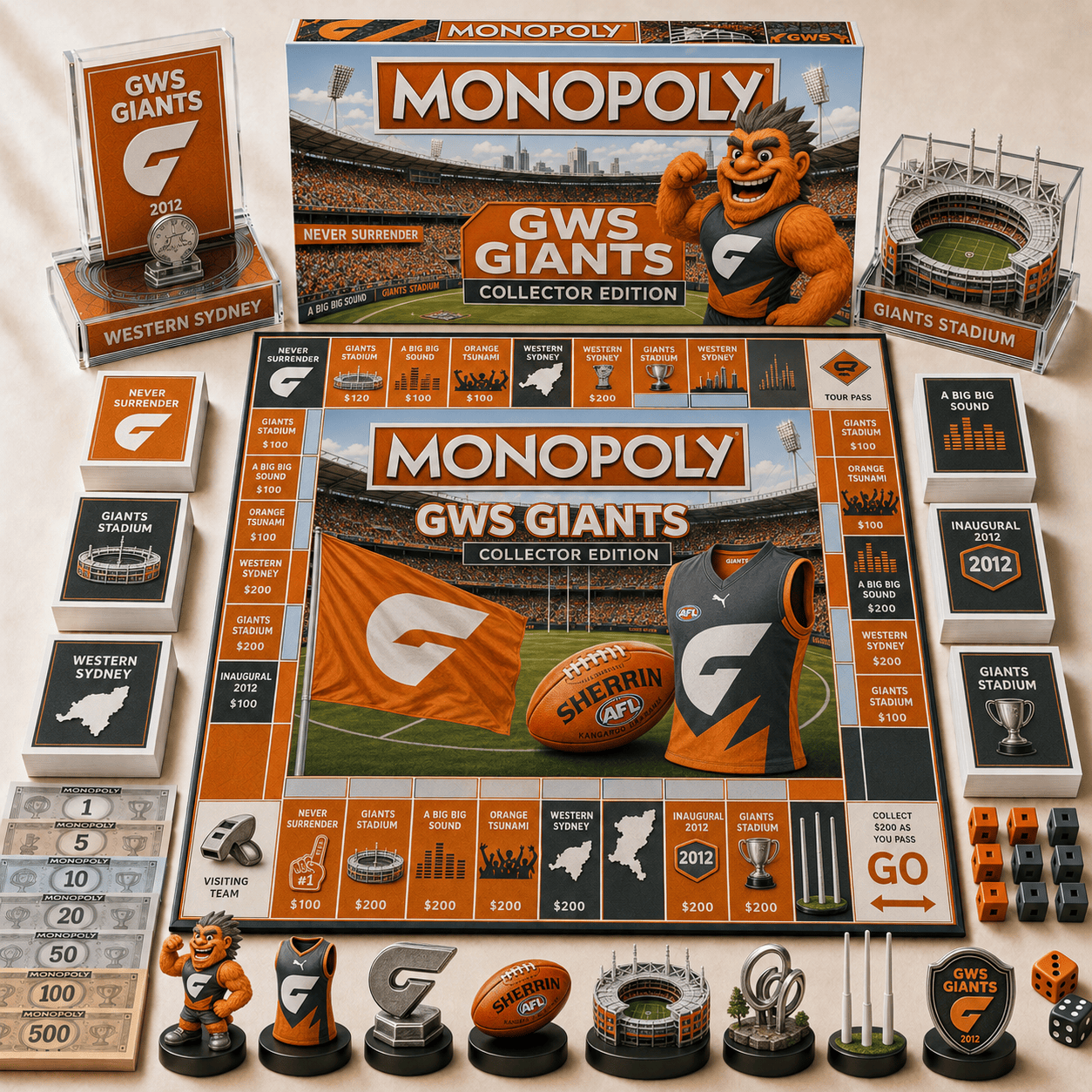 Premium GWS Board Game TMH