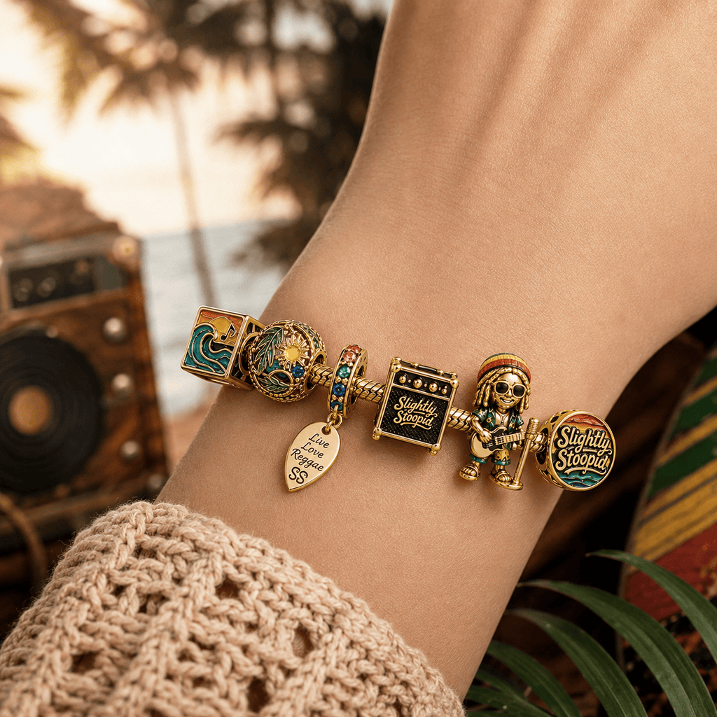 SSP Gold Charm Bracelet Set PTT