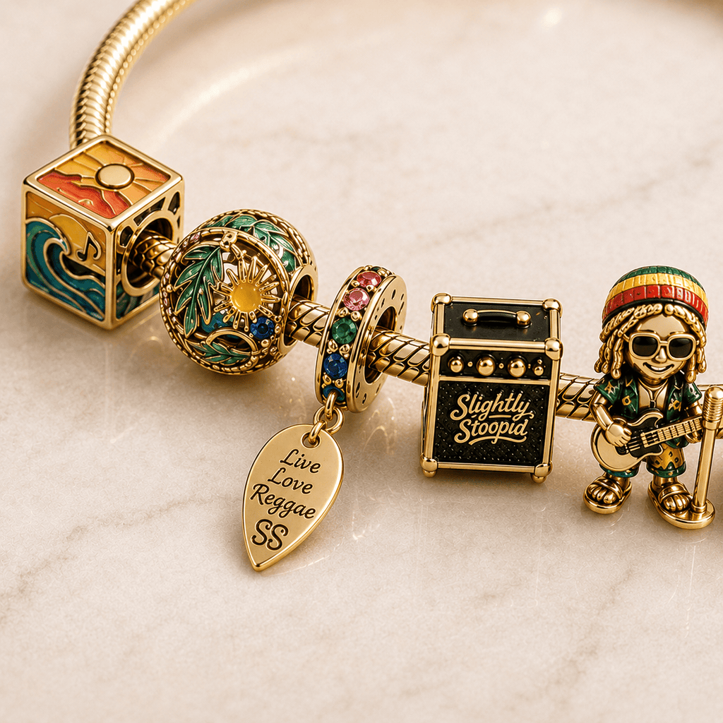 SSP Gold Charm Bracelet Set PTT