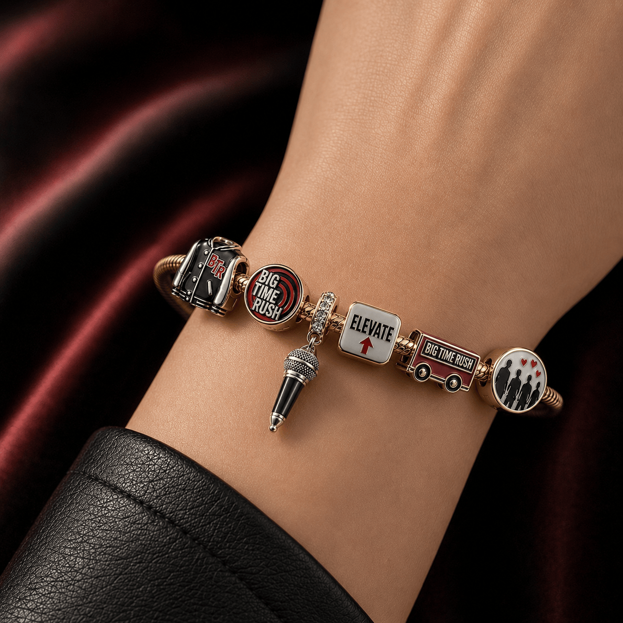 BTRH Gold Charm Bracelet Set PTT