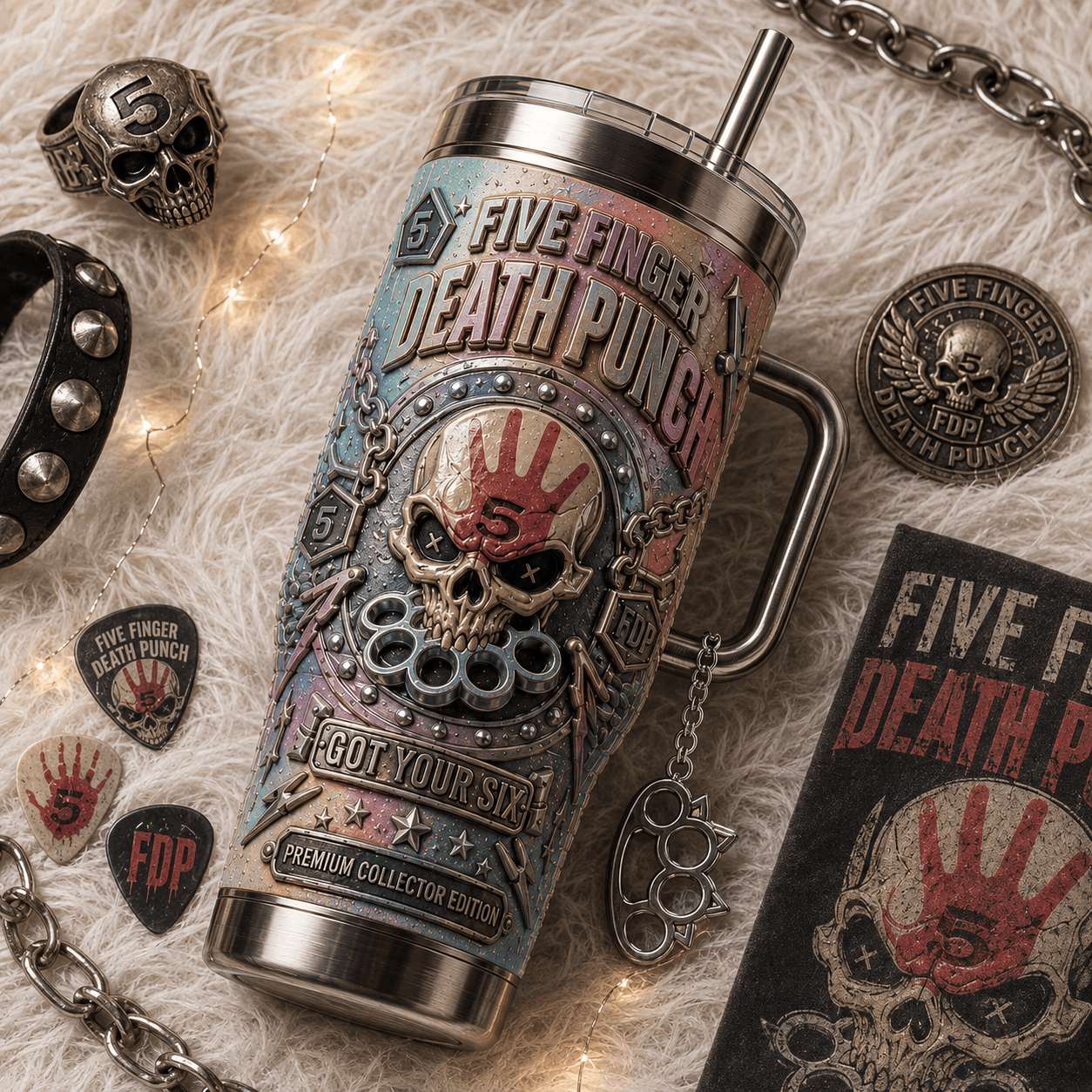 FFDP 40oz Tumbler With Handle TTNL