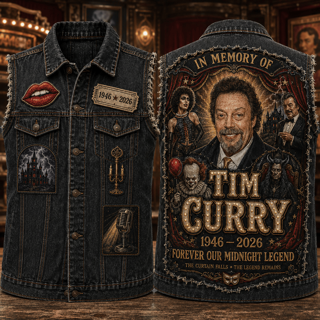 TCRY PREMIUM DENIM VEST NVH