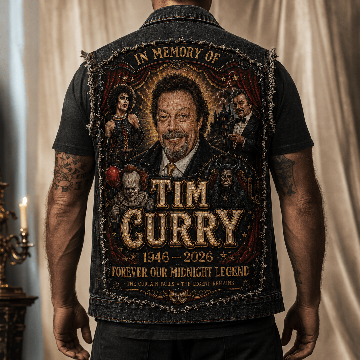 TCRY PREMIUM DENIM VEST NVH