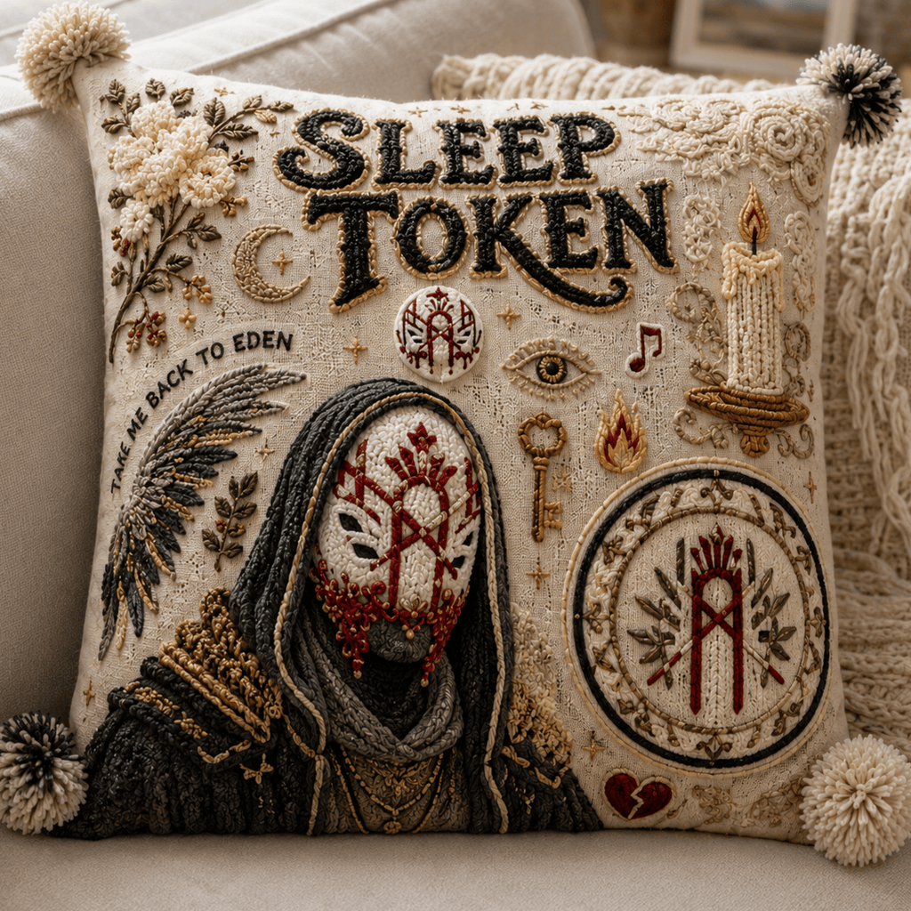 SLTK Tufted Sofa Cover & Pillow Set NTKO