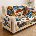 GRFD Tufted Sofa Cover & Pillow Set NTKO