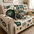 NYJ Tufted Sofa Cover & Pillow Set DNBN