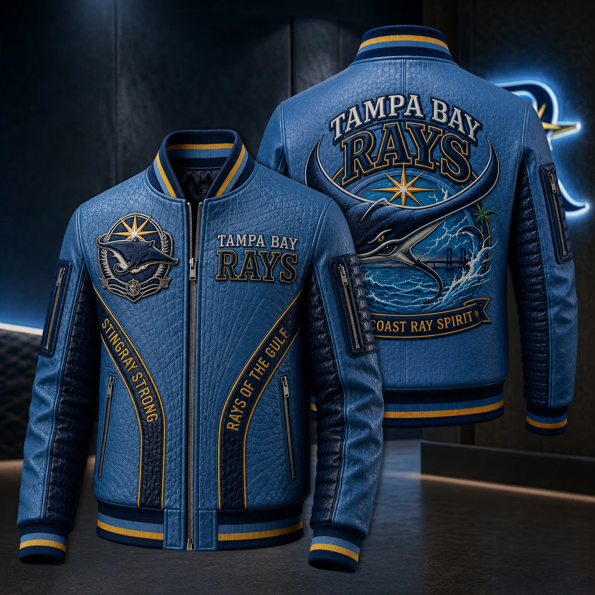 Premium TPBR Leather Zipper Jacket TTMH