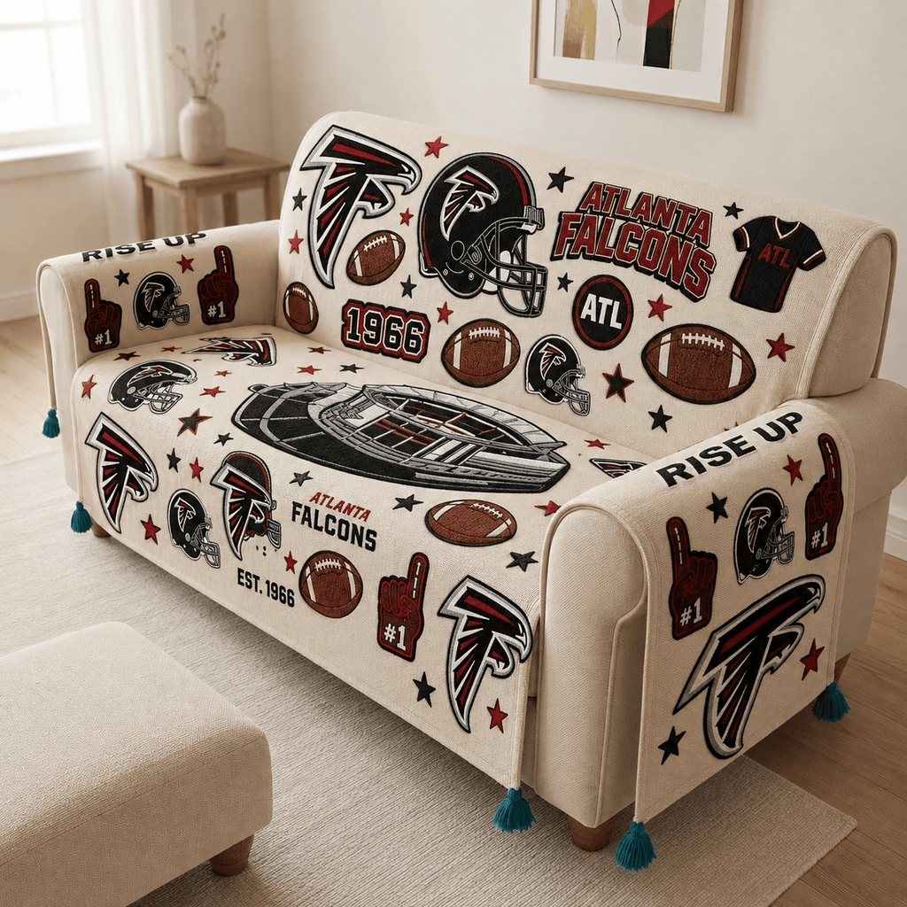 ATF Tufted Sofa Cover & Pillow Set DNBN