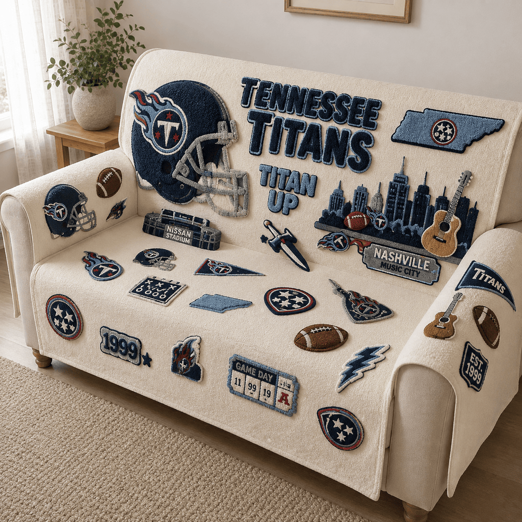 TNST Tufted Sofa Cover & Pillow Set DNBN