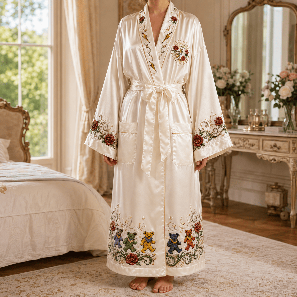 PREMIUM GRFD Satin Robe NVH