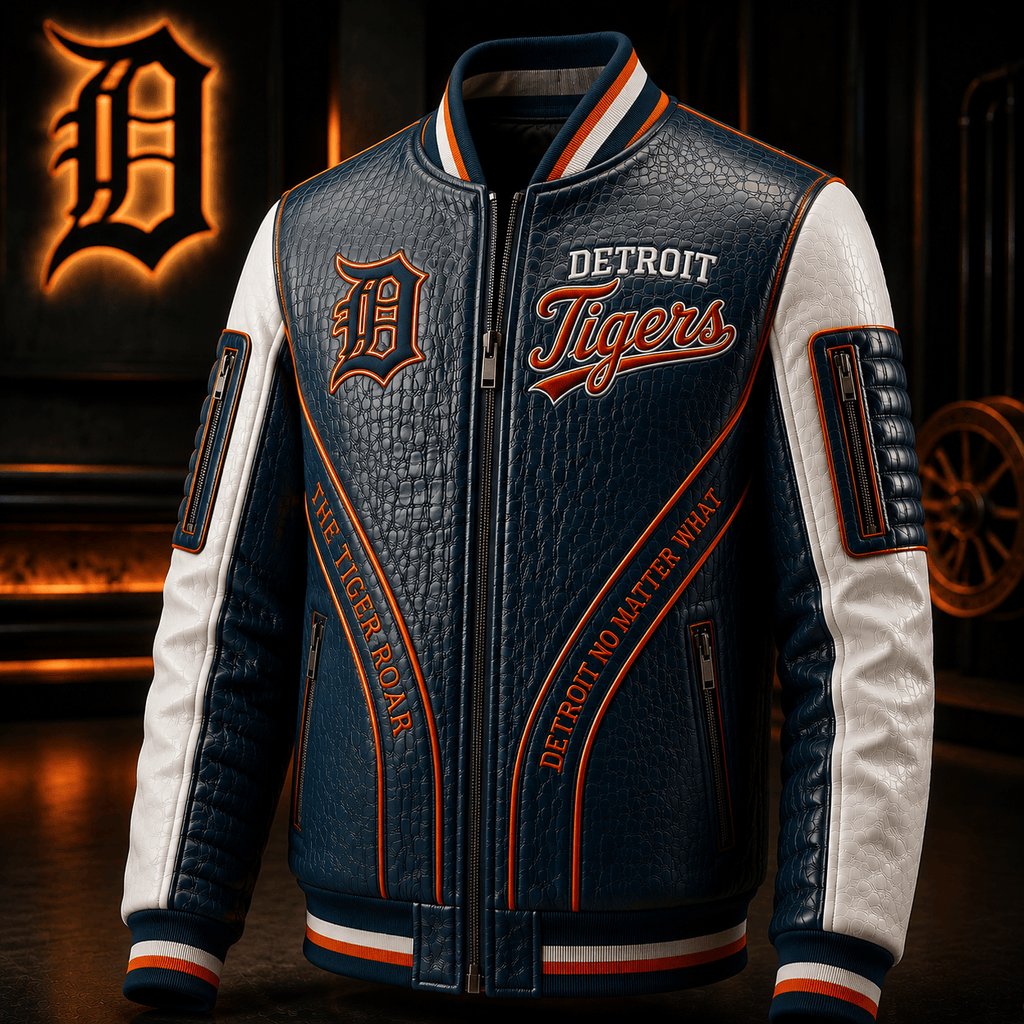Premium DTG Leather Zipper Jacket TTMH
