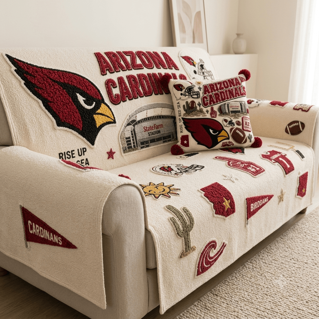 ARCD Tufted Sofa Cover & Pillow Set DNBN