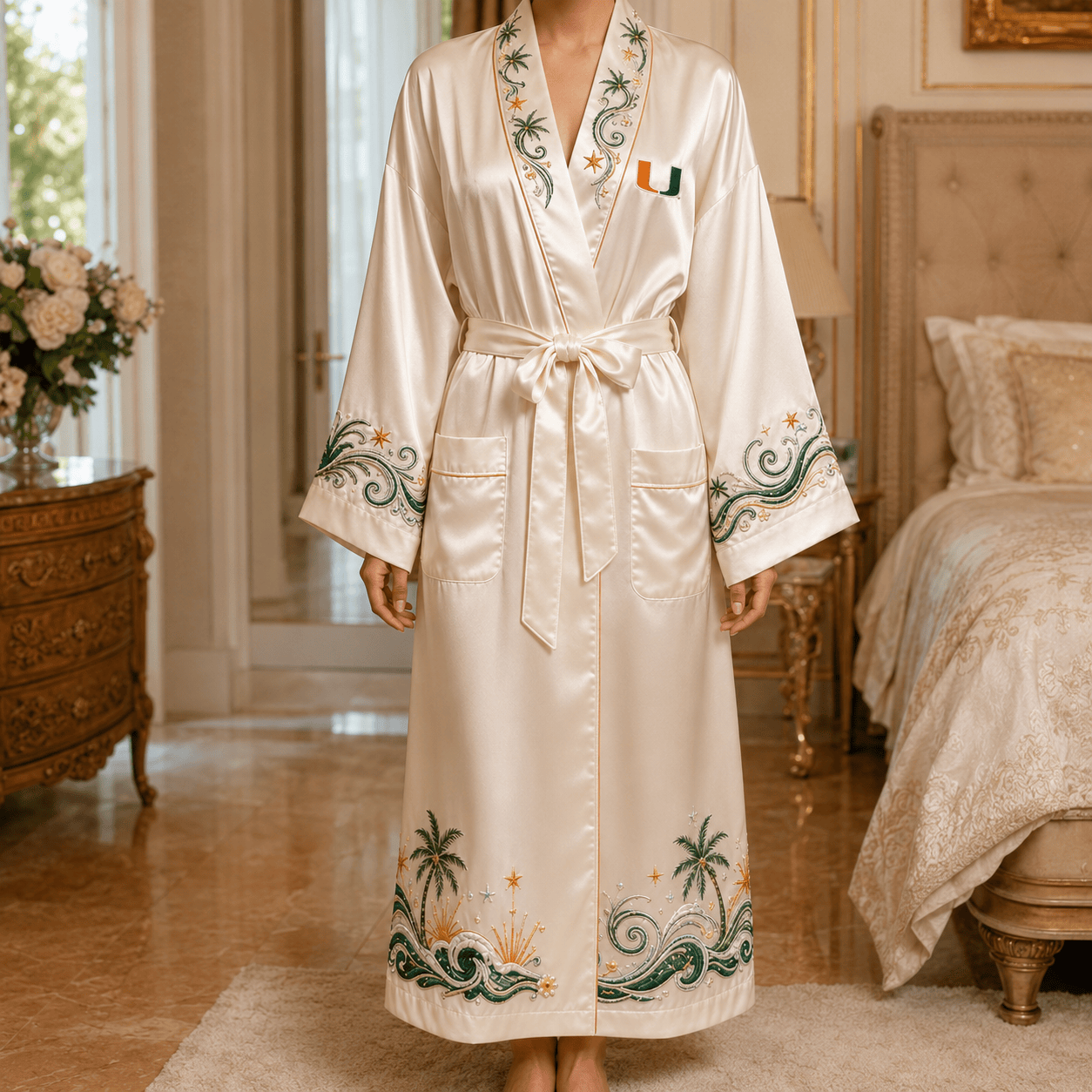 PREMIUM MHC Satin Robe NVH