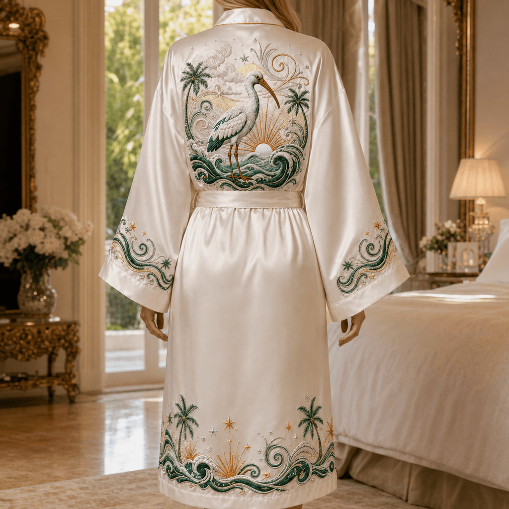 PREMIUM MHC Satin Robe NVH