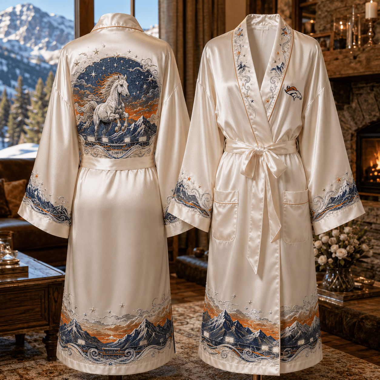 PREMIUM DVBC Satin Robe NVH
