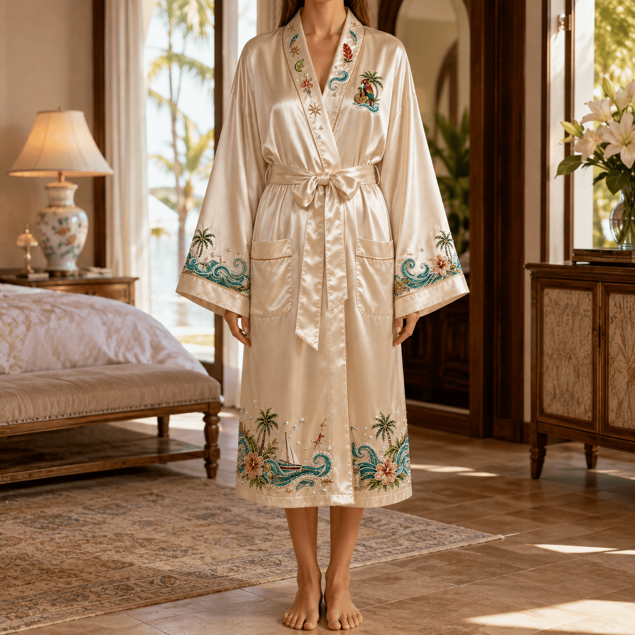 PREMIUM JBT Satin Robe NVH