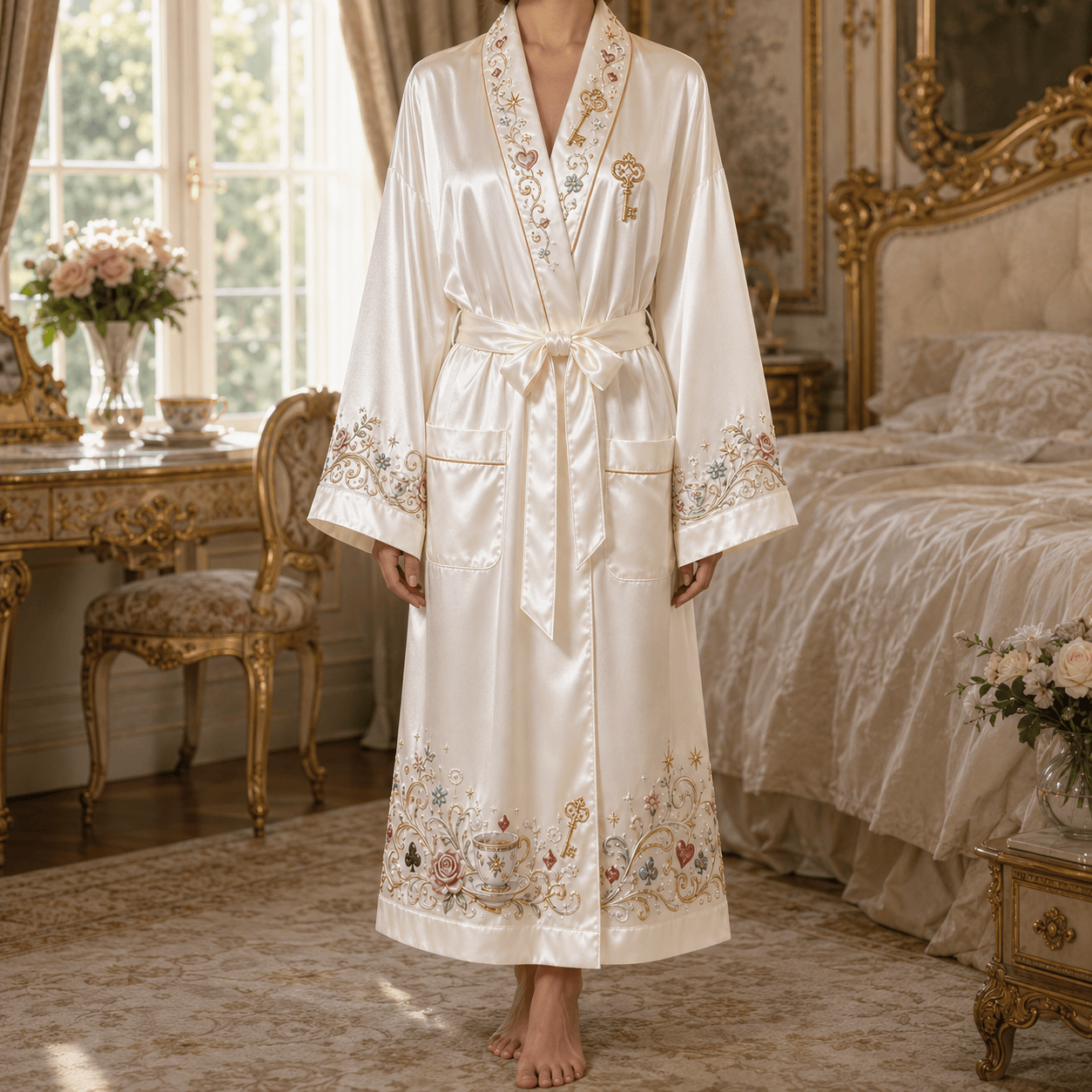 PREMIUM ALW Satin Robe NVH