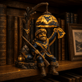 Premium WVM Bookshelf Figurines Lamp PDL