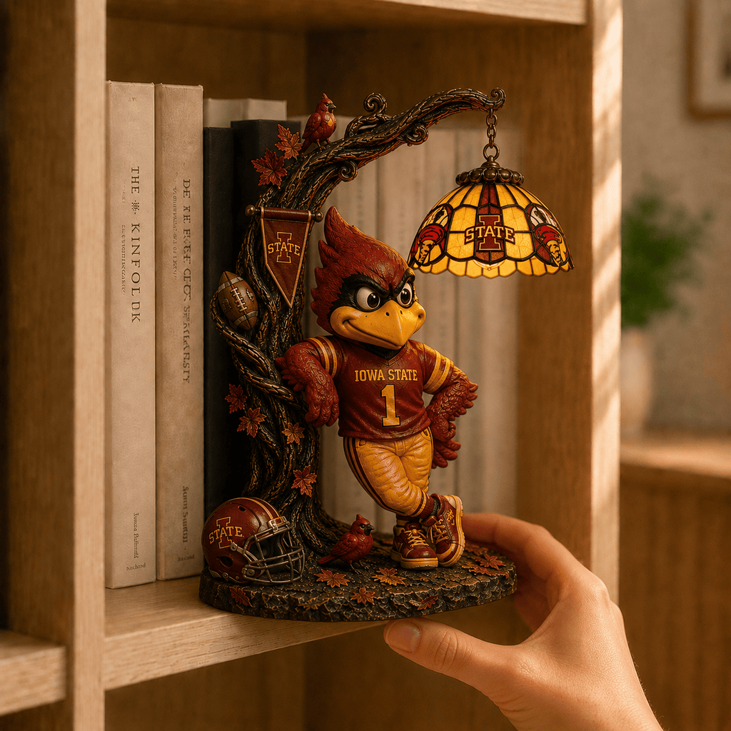 Premium ISC Bookshelf Figurines Lamp PDL