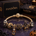 TNBC Gold Charm Bracelet Set BMD