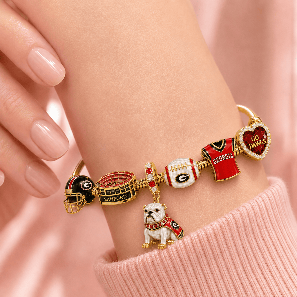 GGBD Gold Charm Bracelet Set TMH