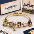 HTA Gold Charm Bracelet Set BMD