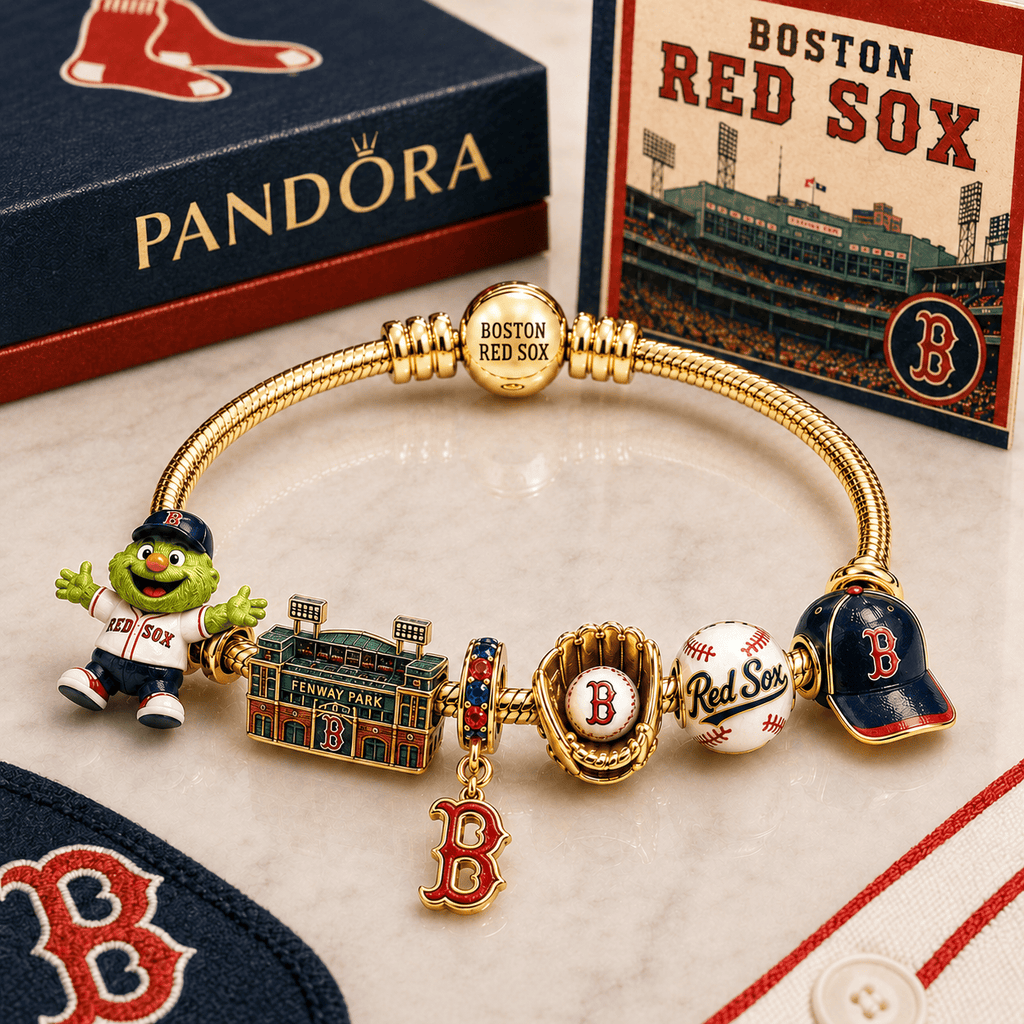 BRX Gold Charm Bracelet Set BMD