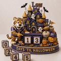 Premium LSU Halloween Countdown PTKL