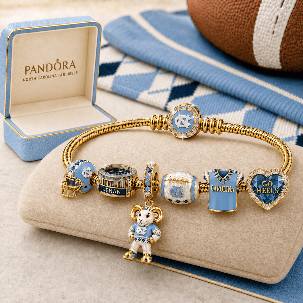 NCTH Gold Charm Bracelet Set TMH
