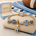 NCTH Gold Charm Bracelet Set TMH