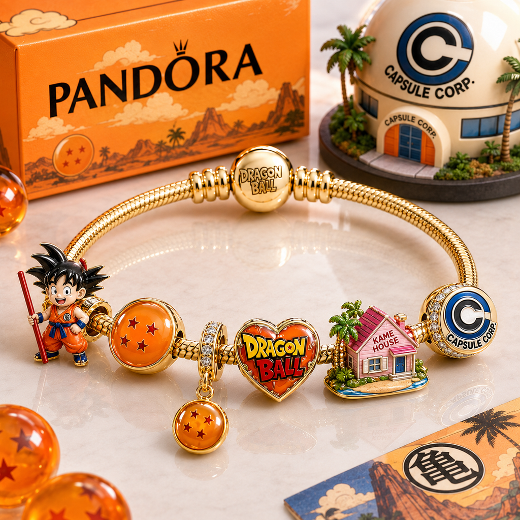 DGBL Gold Charm Bracelet Set BMD