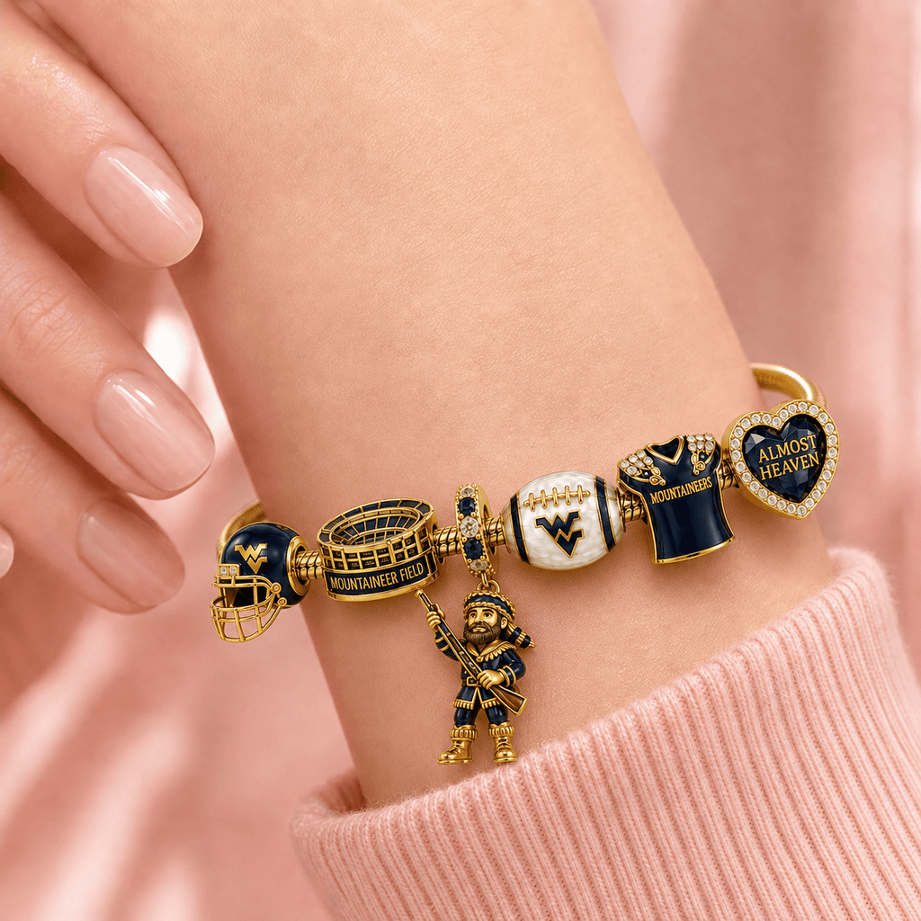 WVM Gold Charm Bracelet Set TMH