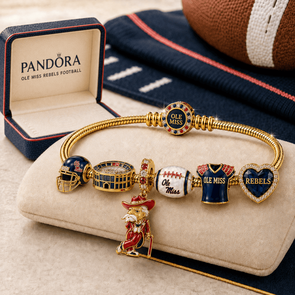 OMR Gold Charm Bracelet Set TMH