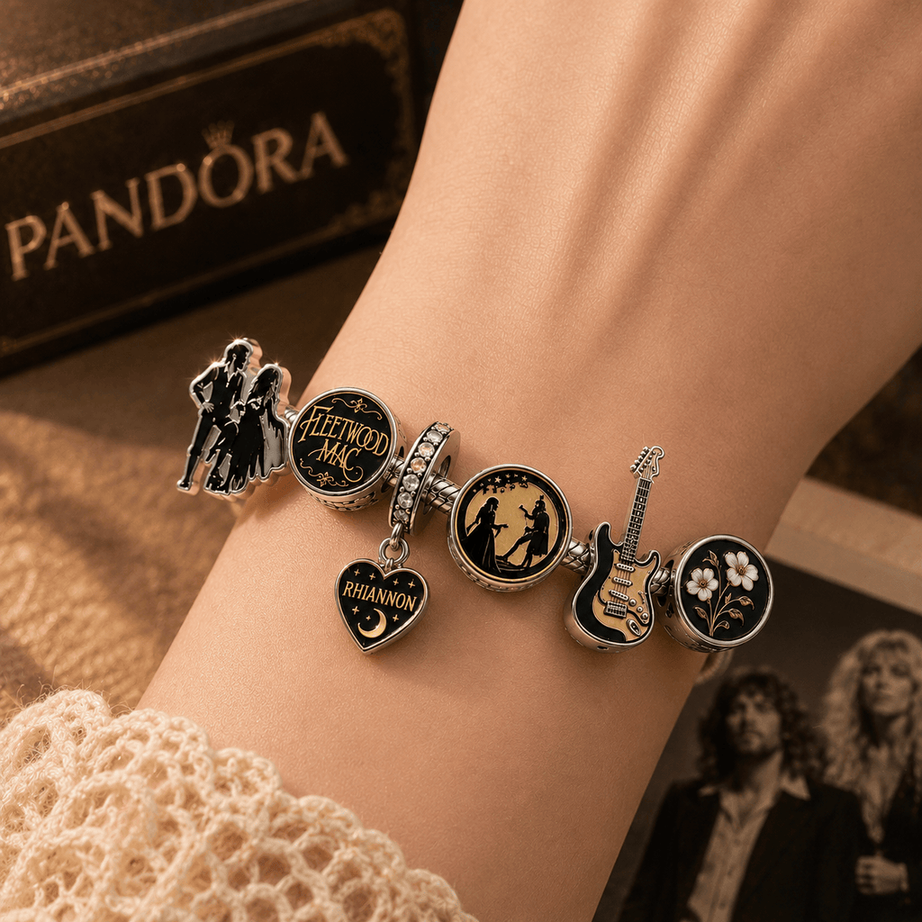 FLM Silver Charm Bracelet Set BMD