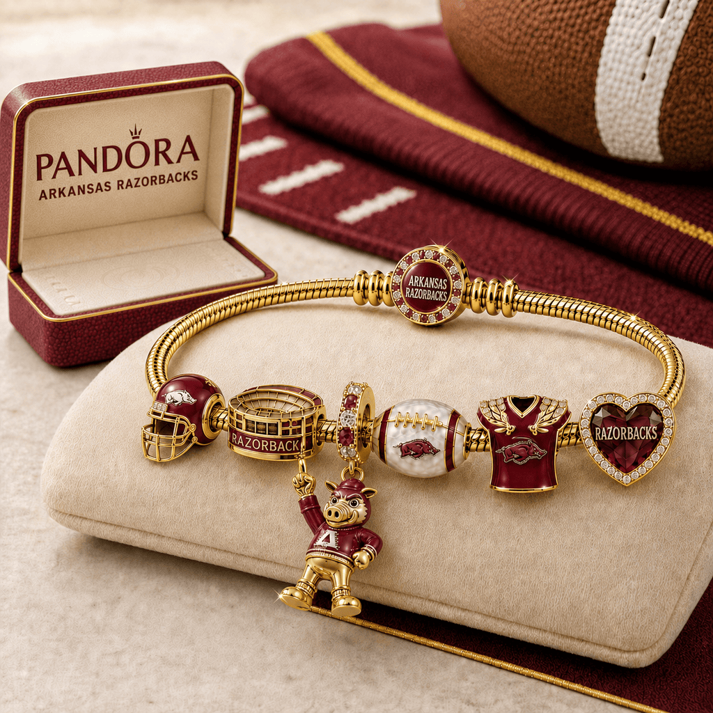 AKR Gold Charm Bracelet Set TMH