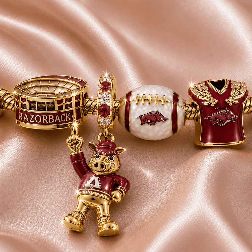 AKR Gold Charm Bracelet Set TMH