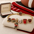 TTRD Gold Charm Bracelet Set TMH